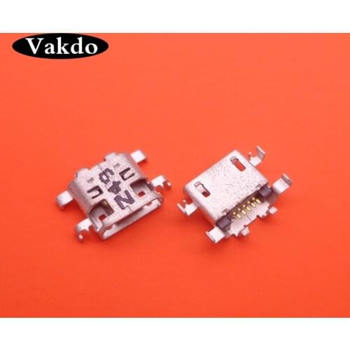 10pcs/lot mini usb connectors for LENOVO A8-50 A5500 A5500H 8" TABLET charging port micro usb jack socket dock plug power 5 pin