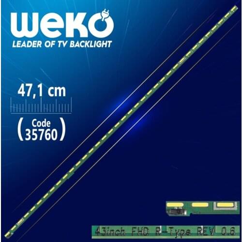 43INCH FHD R-TYPE, REV 0.6 - 47.1 CM 36 LED- (WK-1228)