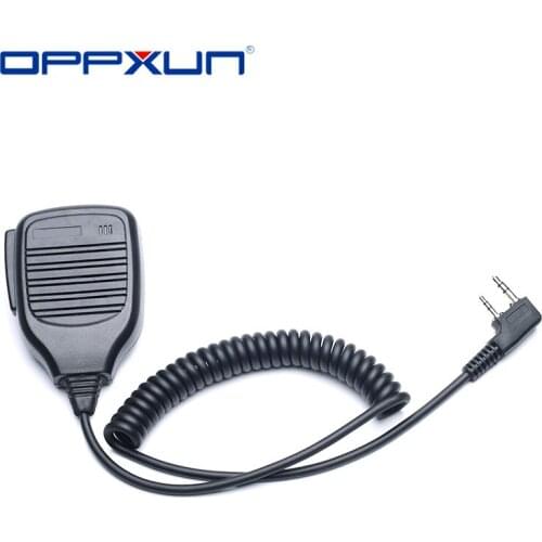 Baofeng Speaker 2 Pin BF-S112 3.5MM to 2.5MM Handheld Two Way Walkie Talkie Mic Radio Speaker UV-5R 888S