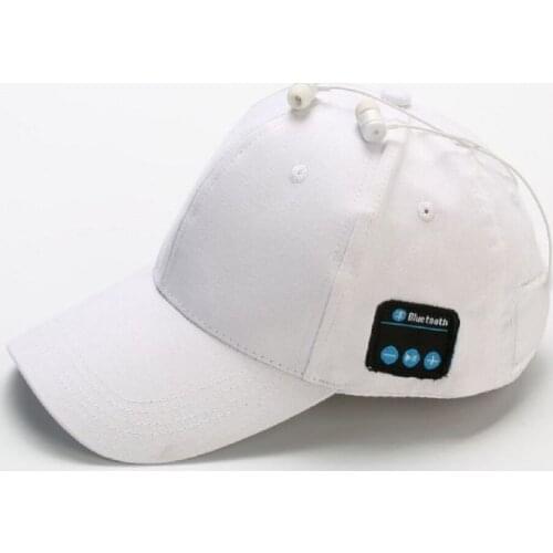 Fashion Casual mens And womens Bluetooth Hat Outdoor Sports Baseball Cap Call Music Visor Solid Color Simple Hat Running