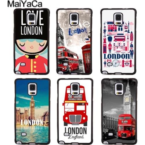 London big ben Bus Case For Samsung A21S A20e A71 A51 A10 A40 A50 A70 Galaxy S20 Plus S10 S9 Note 20 Ultra