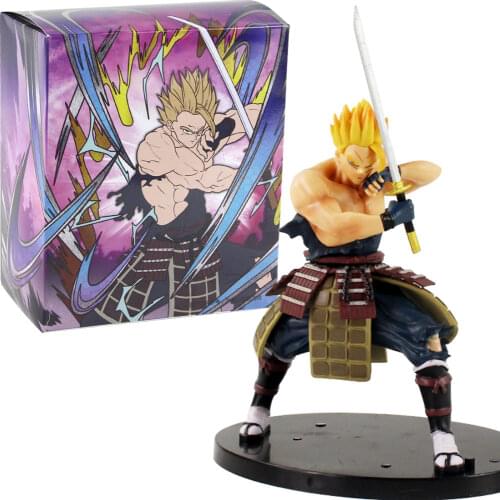 16cm Dragon Ball Z Anime Son Gohan Warrior with Sword Weapoon PVC Action Figure Cartoon Model Toy Kids GIft Brinquedos
