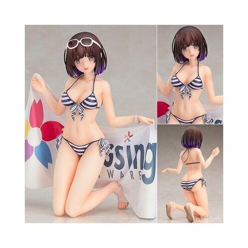 NEW hot 17cm Sexy Katou Megumi saenai heroine no sodate kata action figure toys collectors Christmas gift doll with box
