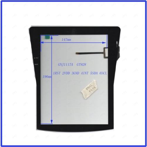 GMJ1117 GT928 capacitive screen compatible for CS75 touchglass screen this is compatible Touchsensor