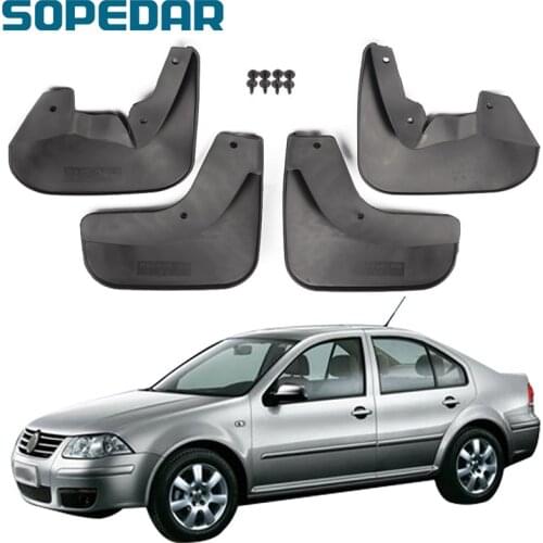SOPEDAR Car Mud Mudguards Jetta A4 Bora 1998-2005 For VW Car Fender Accessories Splash Guard Paneling 1998-2004
