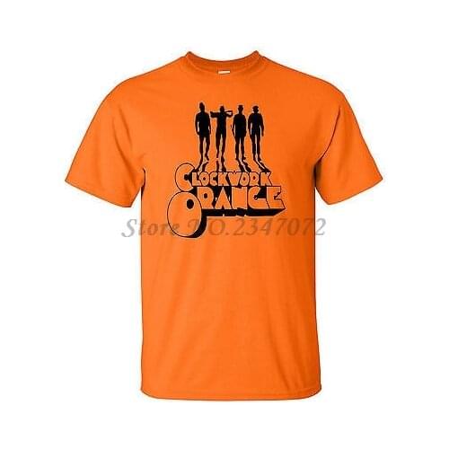 CLOCKWORK ORANGE - T-SHIRT - CULT FILM INSPIRED SCREEN PRINTED - 100% COTTON