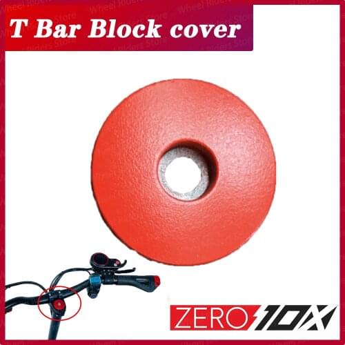 Original Zero 10X T Bar Block Cover For T10 Electric Scooter Parts Accessories