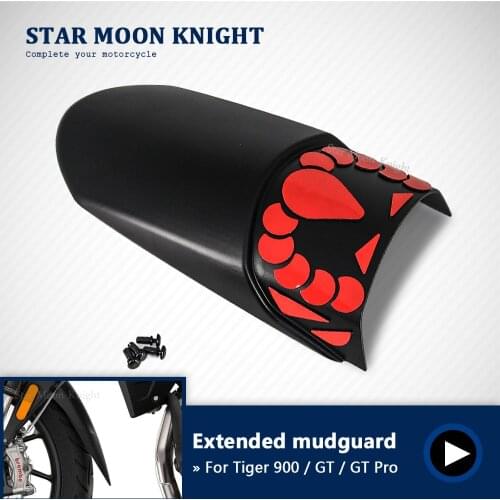 Motorcycle Front Mudguard Fender Rear Extender Extension For Triumph Tiger 900 GT Tiger900 TIGER 900 GT Pro From 2020