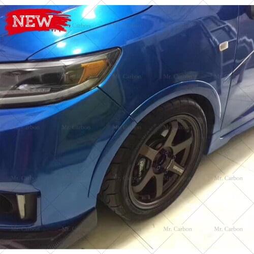 FOR FIT GK5 14-18 FIBERGLASS FRONT/REAR WIDE FENDER TRIM BODY KIT TUNING PART FOR GK5 FRP WIDE ARCH FLARE RACING