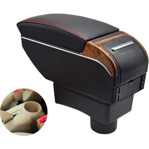 Arm Rest For Chery A13 Very Celer fulwin Armrest Box Center console central Store content box with cup holder USB interface