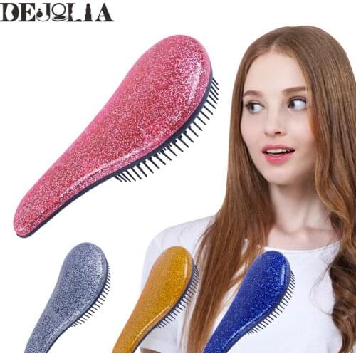 Portable Cute Hair Comb Salon Styling Hair Brush Tangle Detangle Hairbrush Hair Brush Barber Massage Tools