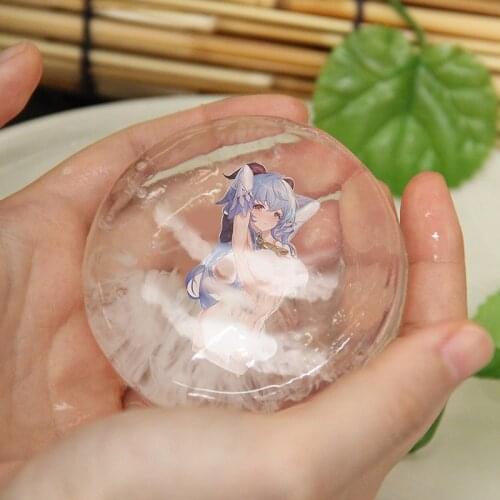 Anime Figure Cartoon Original God Handmade Transparent Soap Carved Clear Towel Games Bathroom Set Supplies Gifts for Friends