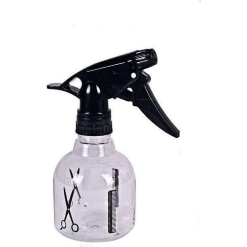 Factory direct sales hairdressing spray bottle spray bottle plastic watering pot 250ml or so scissors spray pot large spray bott