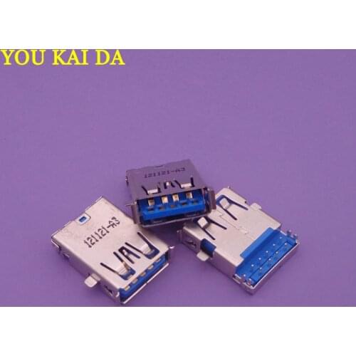 5-50pcs 3.0 USB jack socket port for ASUS X43E K43S K43SA K43SJ K43SV K43SD K43SM K43E K53 N53S K53JG K53JF K53SV K53SN K53J