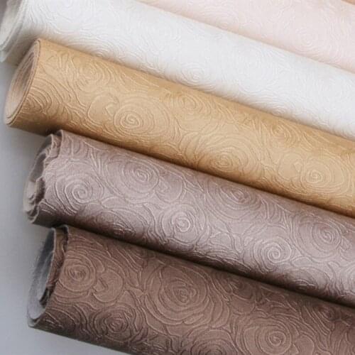10 yards roll eco-friendly flame retardant decorative leather KTV hotel bedside sliding door embroidery soft package fabric