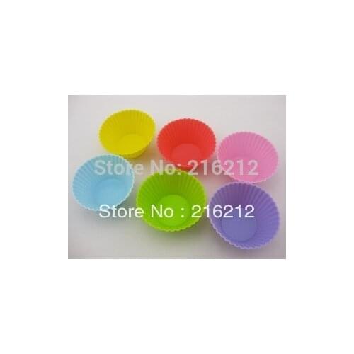 Silicone Muffin Cake Cupcake Cup Cake Mould Case Bakeware Maker Mold Tray Baking Jumbo