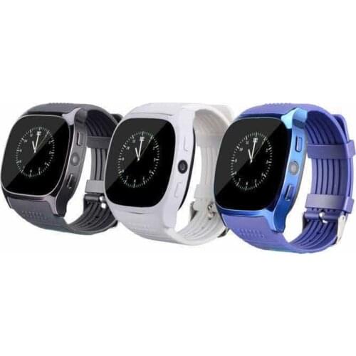 T8 Bluetooth-compatible Smart Watch With Camera Support SIM TF Card Pedometer Men Women Call Sport Smartwatch For Android Phone