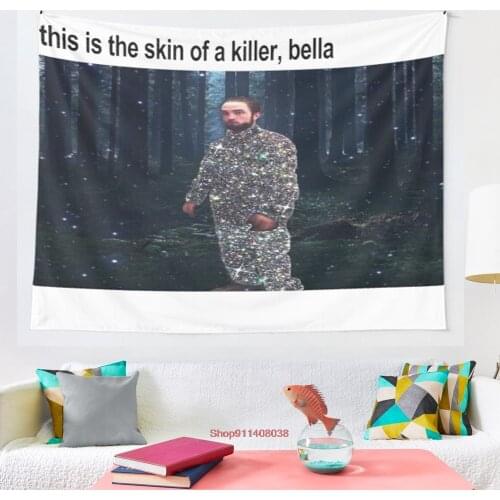 Robert pattinson tracksuit memes tapestry Hippie Tapestry Wall Hanging for Living Room Bedroom Dorm Room Home Decor Tapiz