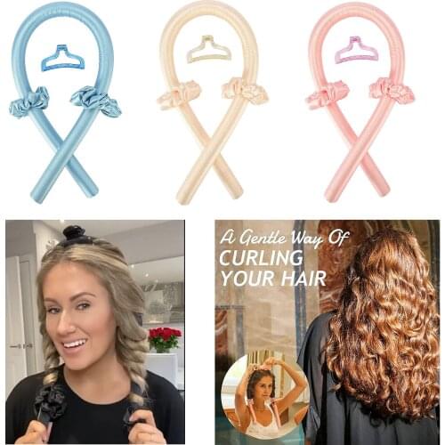 Sleeping Heatless Curling Rod Headband Lazy Curler Women Soft Wave Tools