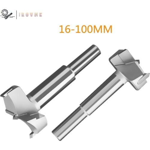 1PC 16-100mm Tungsten carbide carbide carbon steel drill bit hole saw tool woodworking tool wood hole opener hinge hole opener