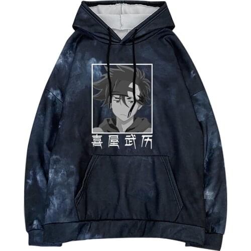 SK8 the Infinity Anime Hoodie Women/man Autumn Kawaii Hooded Sweatshirt Print Oversized Plus Pullovers
