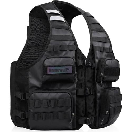Rhinowalk Outdoor Sports Vest Running Cycling Backpack Hiking Bag Multi-pocket Reflective Vest Cycling Cloth Fishing Vest