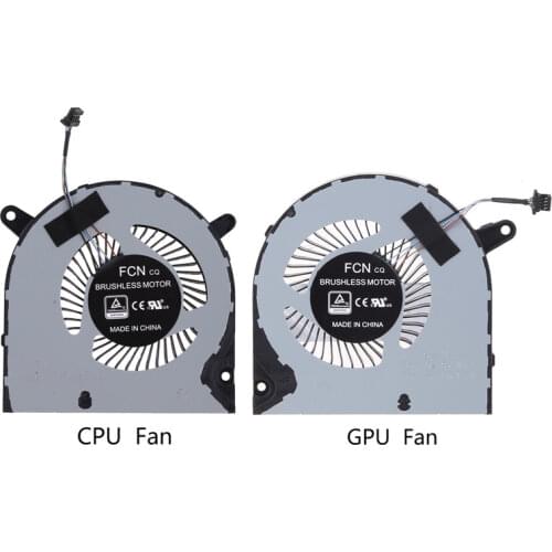 Laptop CPU GPU Cooling Fan Radiator Replacement for Dell G3 3590 Notebook Accessories Efficient Heat Dissipation Low Noise C26