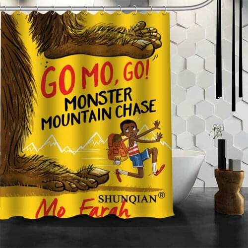 Custom Many Legs Kes Gray Shower Curtain 3D Printing 12 Hooks For The Bathroom High Quality Polyester Fabric Bath Curtain