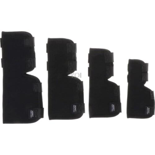 1 Pair Legs Brace Pet Knee Hock Protector Dog Pad Therapeutic Support Shockproof