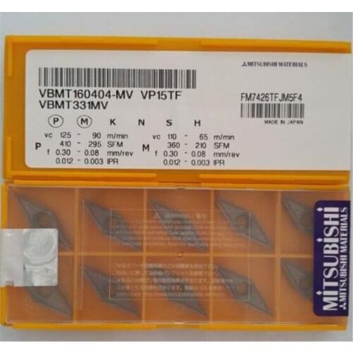 10pcs VBMT160404-MV VP15TF VBMT160408-MV VP15TF free shipping