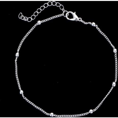 5Pcs/Set Women Beads Charm Chain Anklet Ankle Bracelet Beach Barefoot Jewelry