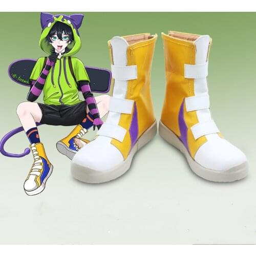 Anime Sk8 The Infinity Chinen Miya Cosplay Shoes Boots Props for Halloween Carnival Fancy Party Costumes Accessories Custom Made
