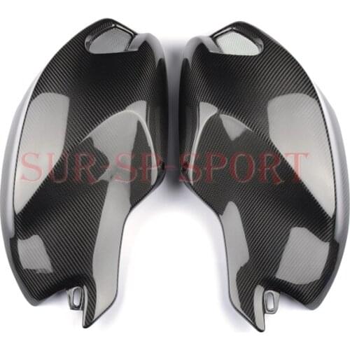 Side Tank Covers For Ducati Monster 696 795 796 1100 Full Carbon Fiber 100% Twill