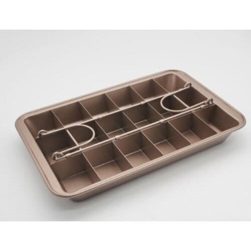 Brownie Pan Brownie Cutter Mould Cake Bread Baking Mold Baking Tool Kitchen Cake Tool Kitchen Accessories