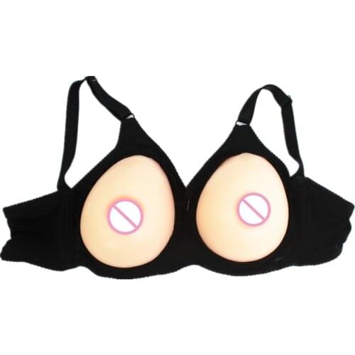 Huge Silicone Breast Form Artificial Fake Breasts Enlargemet For Shemale Transgender Transvestism Crossdresser Drag Queen Bra