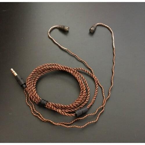 Diy earphone upgrade cable OFC cable for ie80 ie80i
