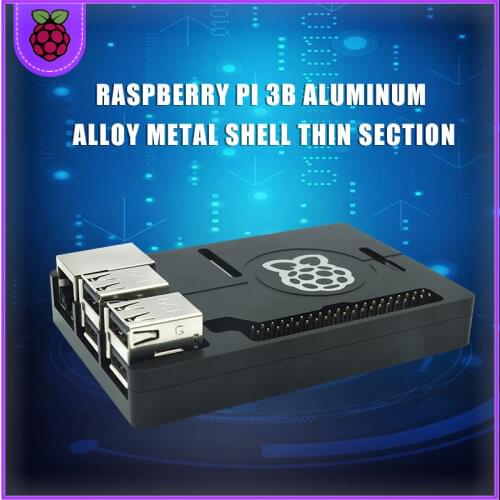 Raspberry Pi 3B aluminum alloy material metal shell thin section integrated shell with 3.5inch LCD for Raspberry Pi 3B/3B