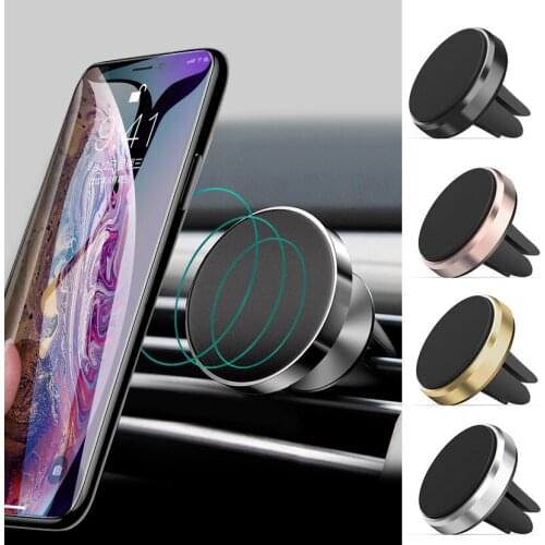 Magnetic Car Phone Holder For iPhone X 7 Samsung Xiaomi Magnet Mount Car Holder For Phone in Car Cell Mobile Phone Holder Stand
