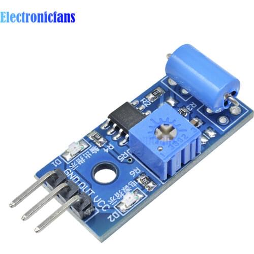 LM393 Tilt sensor module intelligent car accessories Tilt sensing probe