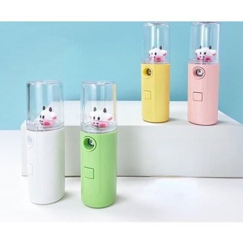 Mini Nano Face Steamer USB Nebulizer Face Moisturizer Humidifier Hydrating Skin Care Women Facial Sprayer Beauty Care Disinfect