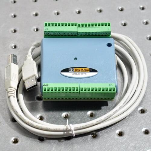 MC USB-1208FS Multifunctional DAQ device, integrated 8 SE 4 DIFF analog inputs