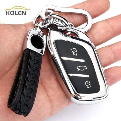 Soft TPU Car Remote Key Case Cover Shell Fob For MG ZS MG6 EV EZS HS EHS 2019 2020 For Roewe RX5 i5 i6 RX3 RX8 ERX5 Accessories