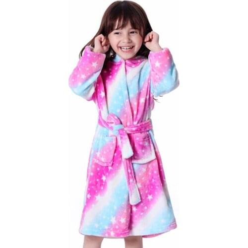 Phoebe Cat Bathrobes For Girls