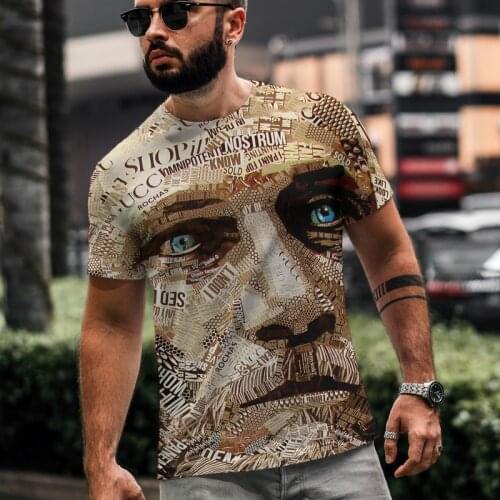 2021 Hot Cross Pattern Printing Add New Elements Street Style 3dt Shirt Good Value Mens and Womens Universal Size T-shirts