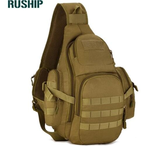 Men Chest Bag Tactics Nylon Chest Pack Big Crossbody Sling Travel Men Shoulder Messenger Bags Outdoors Back pack Rucksacks Bag