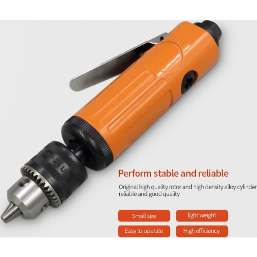 3/8" Straight Air Drill Air Drilling Machine Professional Tool for Hole Drilling