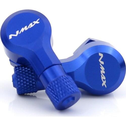 Motorcycle Front and Rear CNC Wheel Tubeless Tire Valve Stems 90 Degree 11.3mm Fit For Yamaha NMAX155