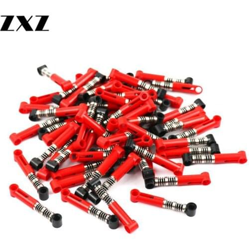 Building Parts 76537 Technical Shock Absorber 6.5L with Hard Spring 731c04 MOC Motorcycle Accessories Blocks Toys 10 pieces