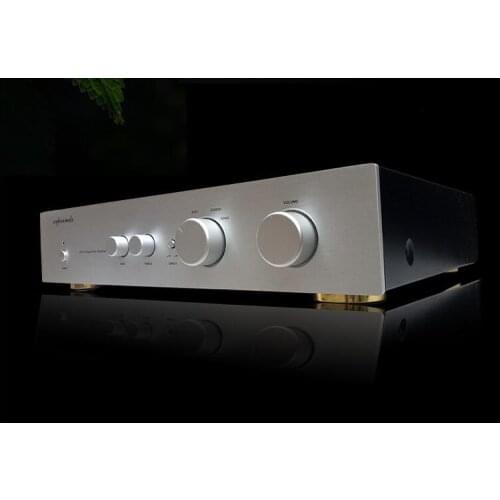 DESCCO Home pure bass power amplifier HiFi high power amp 160W*2 Audio amplifier of bookshelf