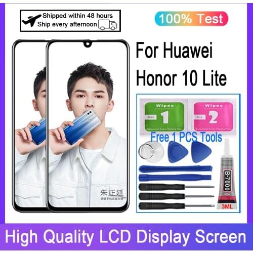 6.21" inch Original For Huawei Honor 10 Lite LCD Display Touch Screen Digitizer Assembly For Honor 10i LCD Replacement